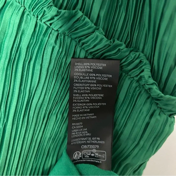 Anthropologie V-Neck Pleated Slim Midi Dress - threedaughtersproperties.com